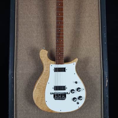 Rickenbacker 450/12 1977 Flame Maple Body Vintage Electric 12-String Very Good Condition (GB-36) image 2