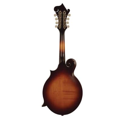 Loar F-Style Mandolin, All Solid, Matte Sunburst LM-590-MS image 3