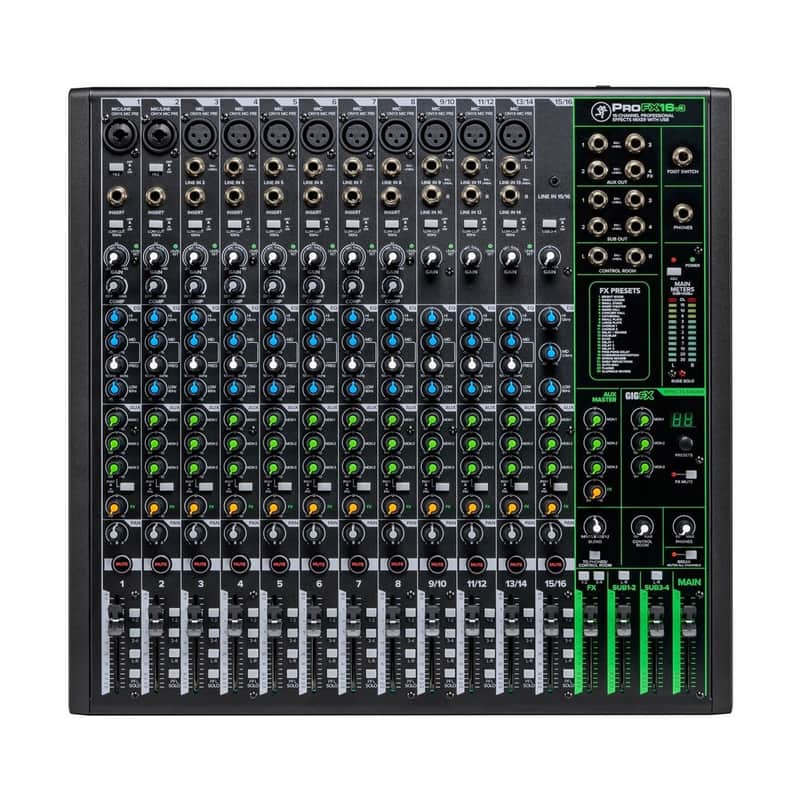 Mackie ProFX16v3 16-Channel Effects Mixer | Reverb Canada