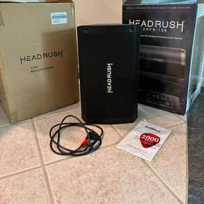 Headrush FRFR-108 2000-Watt 1x8" Active Guitar Speaker Cabinet 2010s Black image 2