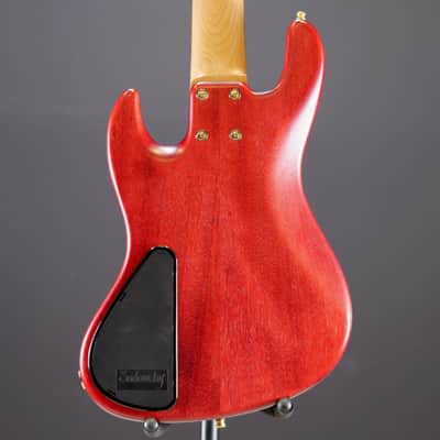 Sadowsky MetroLine 21-Fret Standard J/J Bass Limited Edition 2023 5-String Majestic Red Transparent Satin image 8