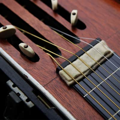 (Video) Double-Neck, non-Pedal Lap Steel w/Stand & OHSC image 8