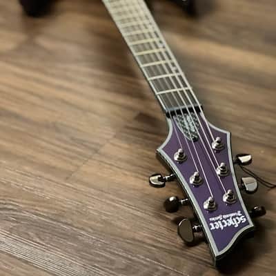 Schecter Hellraiser Hybrid C-1 UV in Ultra Violet image 6