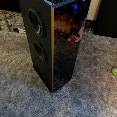 Meridian DSP6000 Floor Standing Speakers Late 90s Early 2000s Piano Black image 21
