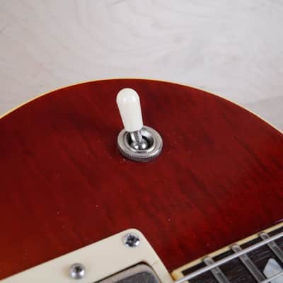 CoolZ ZLS-2/FM MIJ 2007 Cherry Sunburst Flame Top Made in Japan w/ Bag image 9