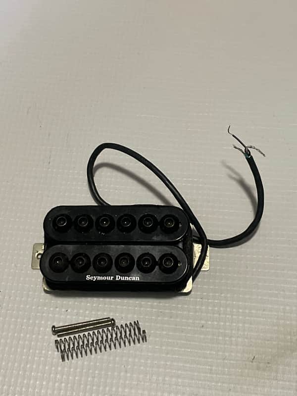 2021 Model USA Seymour Duncan SH8N Invader Black Neck Humbucker Guitar Pickup 7.33k image 1