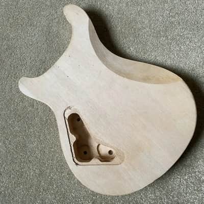 Unfinished HH DIY Project Guitar Basswood Body image 2