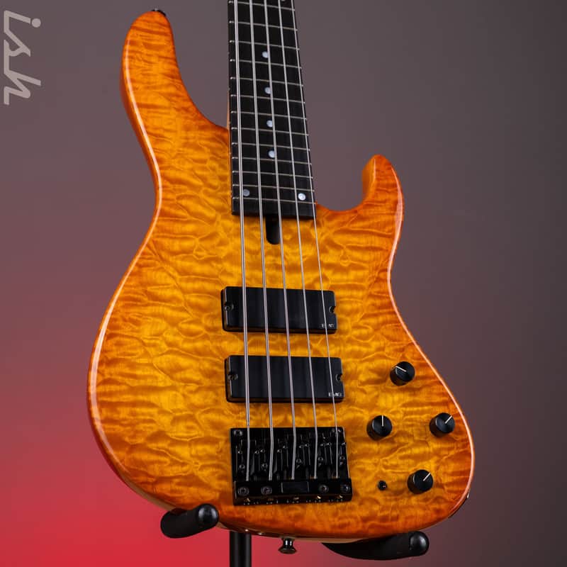 1992 Sadowsky 5-String Bass Caramel Burst | Reverb