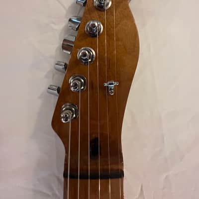 Warmoth Hybrid Tele 2020 - Transparent Red Burst image 4