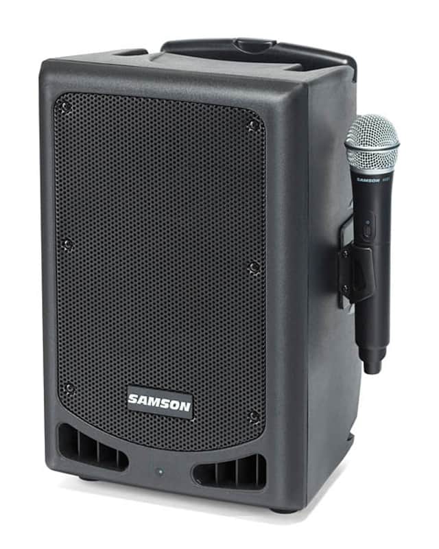 Samson Expedition XP208w Rechargeable Portable PA with Handheld Wireless System and Bluetooth® image 1