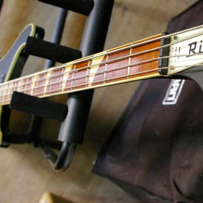 Rickenbacker 4001 1972 Mat black Iggy POP The Idiot Sessions image 9