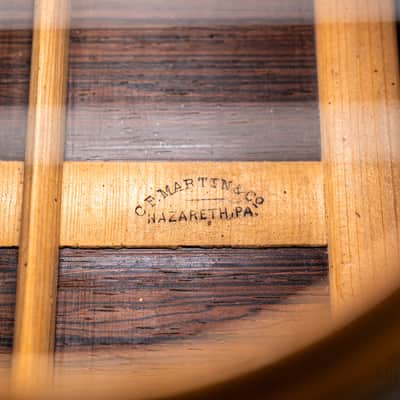 1903 Martin 0-28 Vintage X-Braced Acoustic Guitar Brazilian Rosewood w/ Case image 7