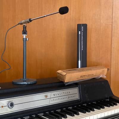 ☆ RARE ☆ 1970s Sony ECM-31A Game show Style Telescopic Microphone ☆ Bob Barker Gene Rayburn ☆ Condenser MIJ Vintage ☆ Extendable ! image 5