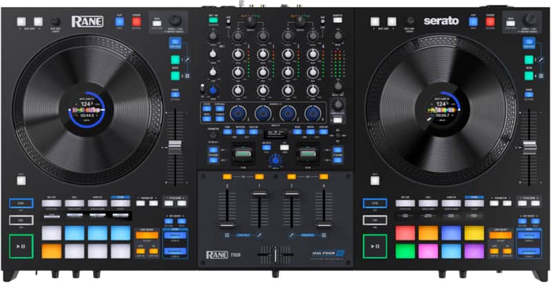 Rane FOUR 4-Channel DJ Controller 2023 - Present - Black image 1