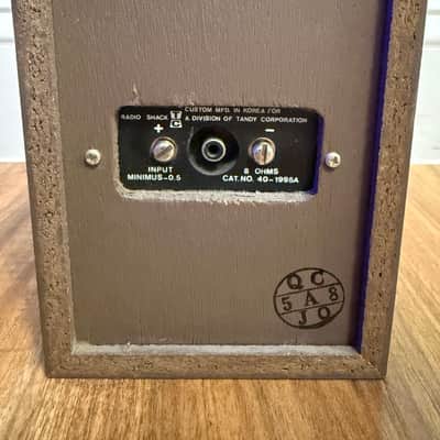 Vintage Realistic Minimus-0.5 Desktop Guitar Cab with 4" Speaker image 3