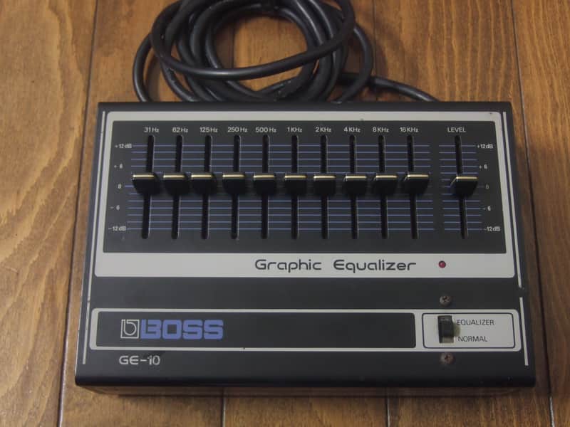 Boss GE-10 Graphic EQ | Reverb