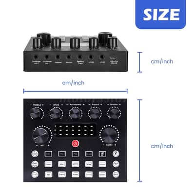 All-in-One Streaming & Recording Kit — BM800 Condenser Microphone + V8S Sound Card Bundle image 7