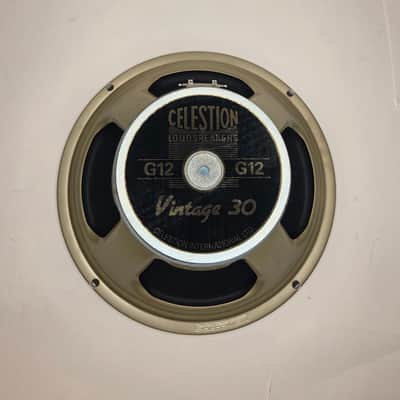New Open Box Celestion G12 Vintage 30 12" 60-Watt 8ohm Guitar Amp Speaker 2020s - White image 1