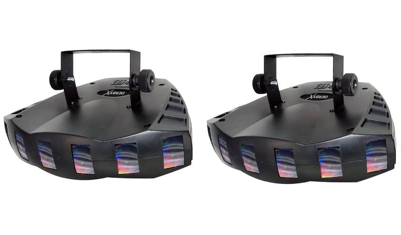 (2) Chauvet Derby X DMX-512 Multi Colored LED Light Effects, DJ Party Lighting image 1
