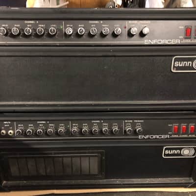 Sunn Enforcer 1980 - 1985 - Black image 3