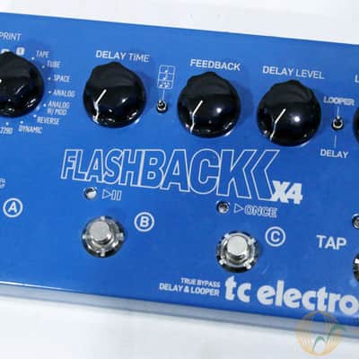 TC Electronic Flashback X4 Delay and Looper Pedal | Reverb