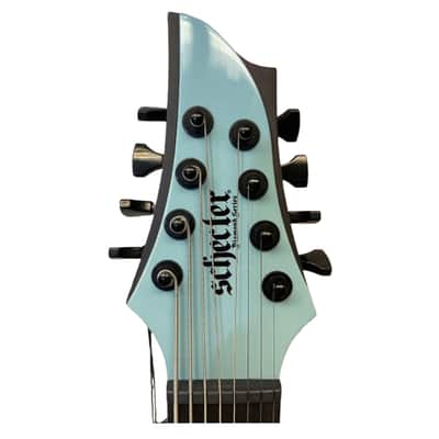Schecter John Browne Tao-8 Signautre 8-String Electric Guitar - Azure - C-Stock image 5