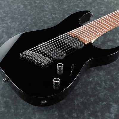 Ibanez RGMS8-BK RG-Serie E-Guitar 8 String Multiscale - Black image 3