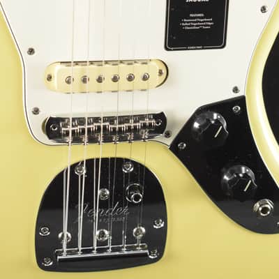 Mint Fender Player II Jaguar Hialeah Yellow Rosewood Fingerboard image 3