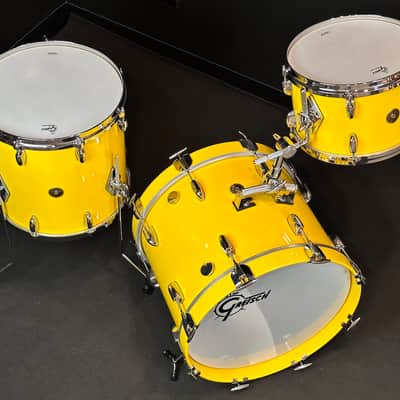 Gretsch 18/12/14" USA Custom Drum Set - Tony Williams Yellow image 4