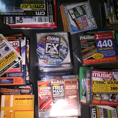 Over 100,000 Samples (Sample PACKS) Computer Music, Future Music, & Music Tech Magazines -Pickup NYC image 1