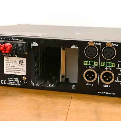 Electro-Voice (EV) TG-5 120V 2-Channel Tour Grade Power Amplifier CG01YB5 image 8