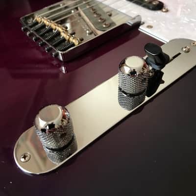 Baroness Custom G&L ASAT - Classic 'S' - 2015 - w/ Custom "Purple Burst" Stain image 6