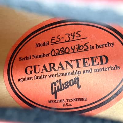 2004 Gibson ES-345 Stereo - Cherry image 11