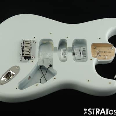 Fender American Ultra II Stratocaster Strat BODY w/ HARDWARE USA AVL Avalanche. image 1