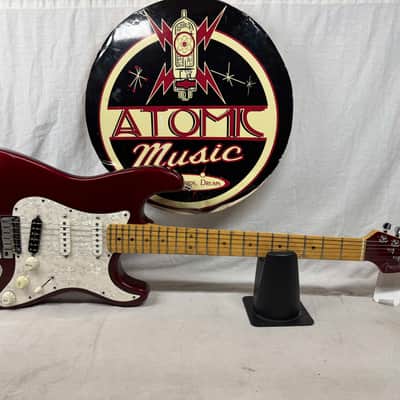 Fender American Standard Stratocaster Guitar 1995 - Candy Apple Red / Maple neck image 1