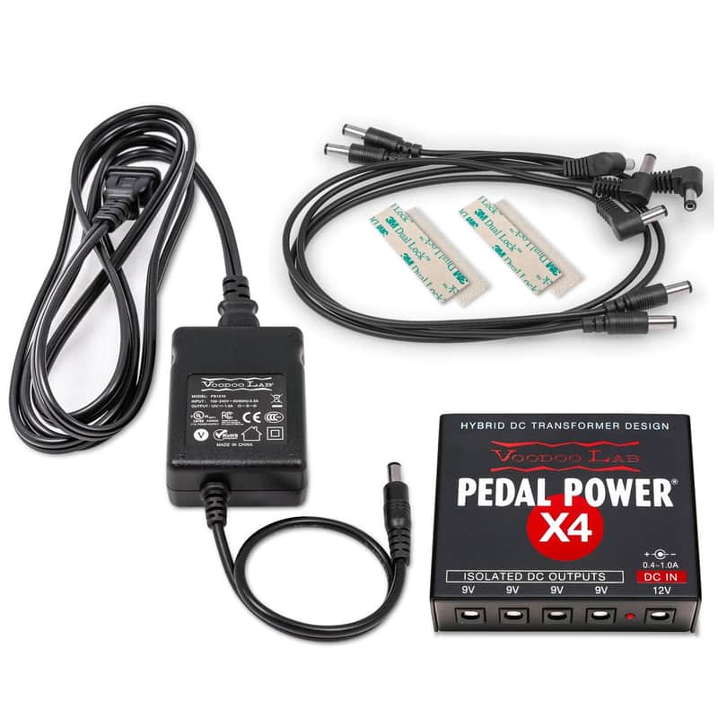 Used Voodoo Lab Pedal Power X4 Guitar Effects Pedal Power Supply image 1