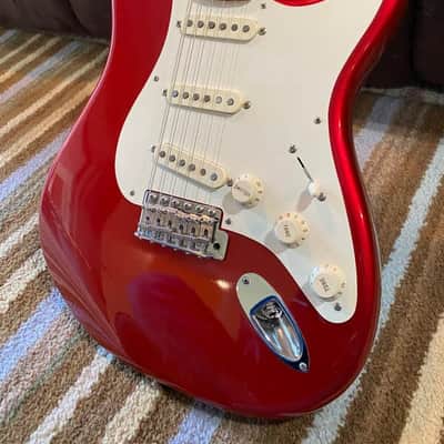 Fender Eric Johnson Stratocaster with Maple Fretboard - Candy Apple Red image 2