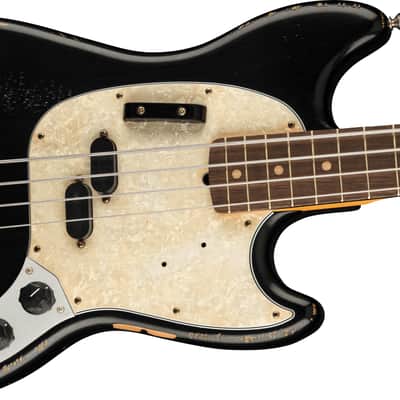FENDER - JMJ Road Worn Mustang Bass  Black - 0144060306 image 4
