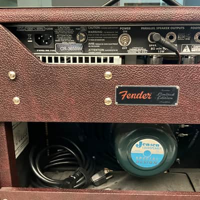 Fender '65 Princeton Reverb Reissue 15-Watt 1x12" Guitar Combo 2008 - Present - Bordeaux Reserve image 6
