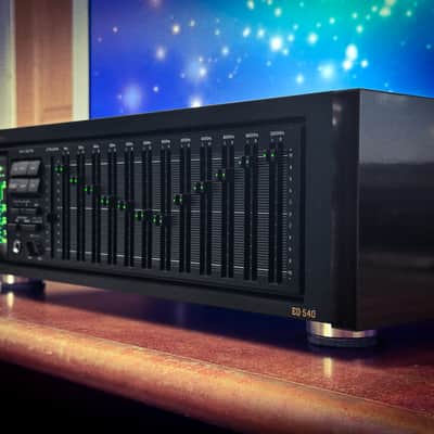 Onkyo Integra  EQ-540 🔥RARE🔥 (1988) Vintage Stereo Equalizer Wood Side Panels image 7