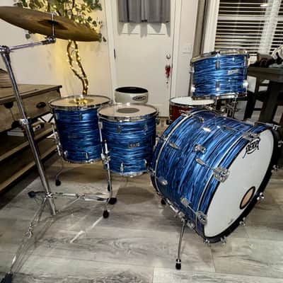 Pearl President Deluxe Series 26/16/14/13 - Blue Ripple image 5