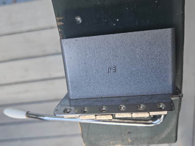 Fender Eric Johnson stratocaster bridge 2005 - Chrome image 1