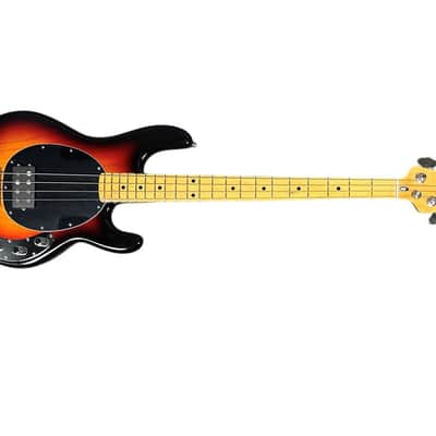 Ernie Ball Music Man StingRay 4 "70's Retro", Vintage Sunburst/ Maple *IN STOCK** image 6