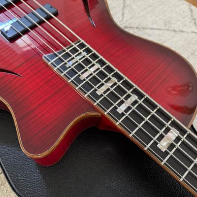 5 String Bass - Jazz Archtop - Semi Acoustic - Master Luthier image 11