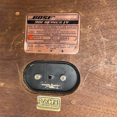 Bose 901 Series IV Speakers Set Of Two - Without EQ image 14