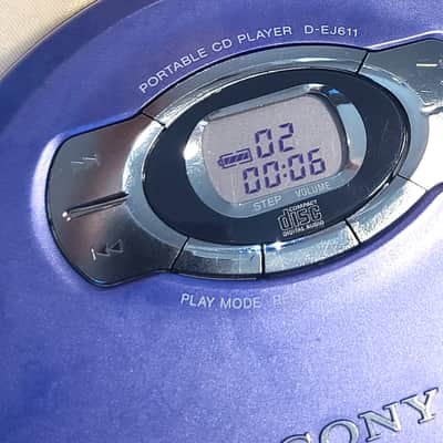 Sony Sony Walkman Portable Purple CD Player G-Protection Discman D-EJ611. image 6