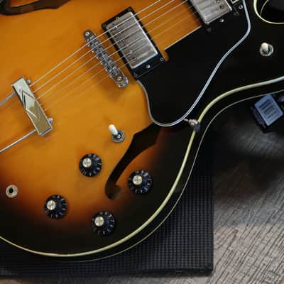 1979 Gibson ES-335TD Semi-Hollow Electric Guitar Sunburst + HSC image 7