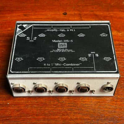 SESCOM 1 to 4 Passive transformer balanced Mic Splitter / Combiner 4 to 1 to 4 vintage DI Mixer image 3