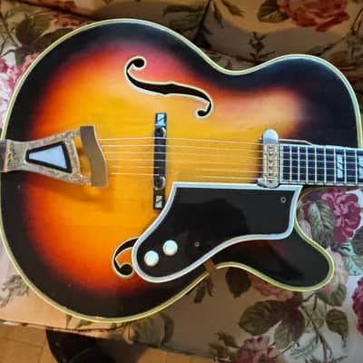 Sam Koontz F Hole Sunburst 18” Archtop 1970’s - Sunburst image 8