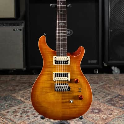 PRS SE Custom 24-08 Electric Guitar - Vintage Sunburst with Gig Bag - Used image 4